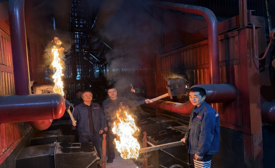 2024年10月13日，供热总公司红旗分公司进行2024—2025年度供暖期点火启动典礼_副本.jpg